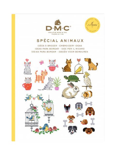 DMC Cross Stitch Mini Book - Animals