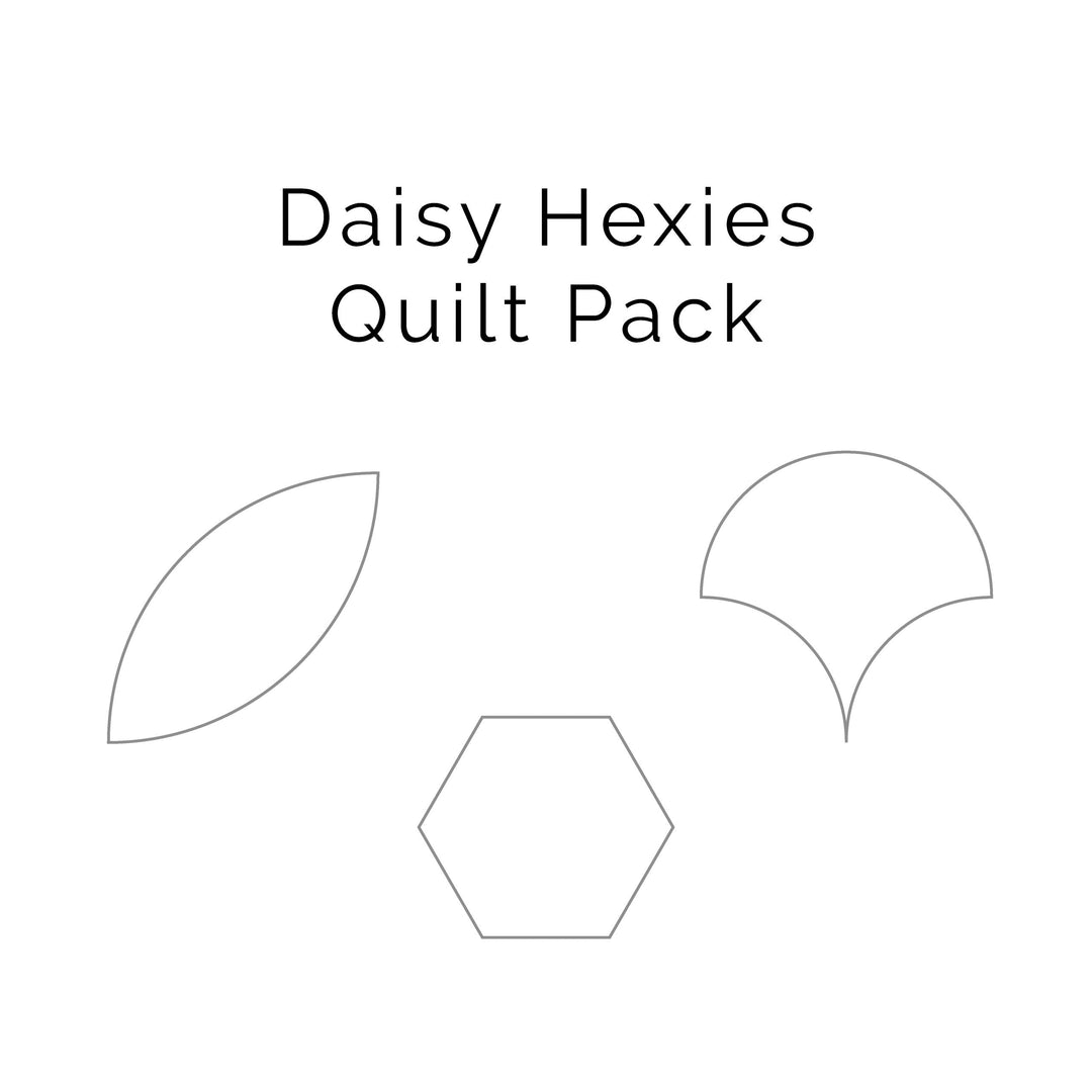 Daisy Hexies Quilt Eppiflex Template Pack