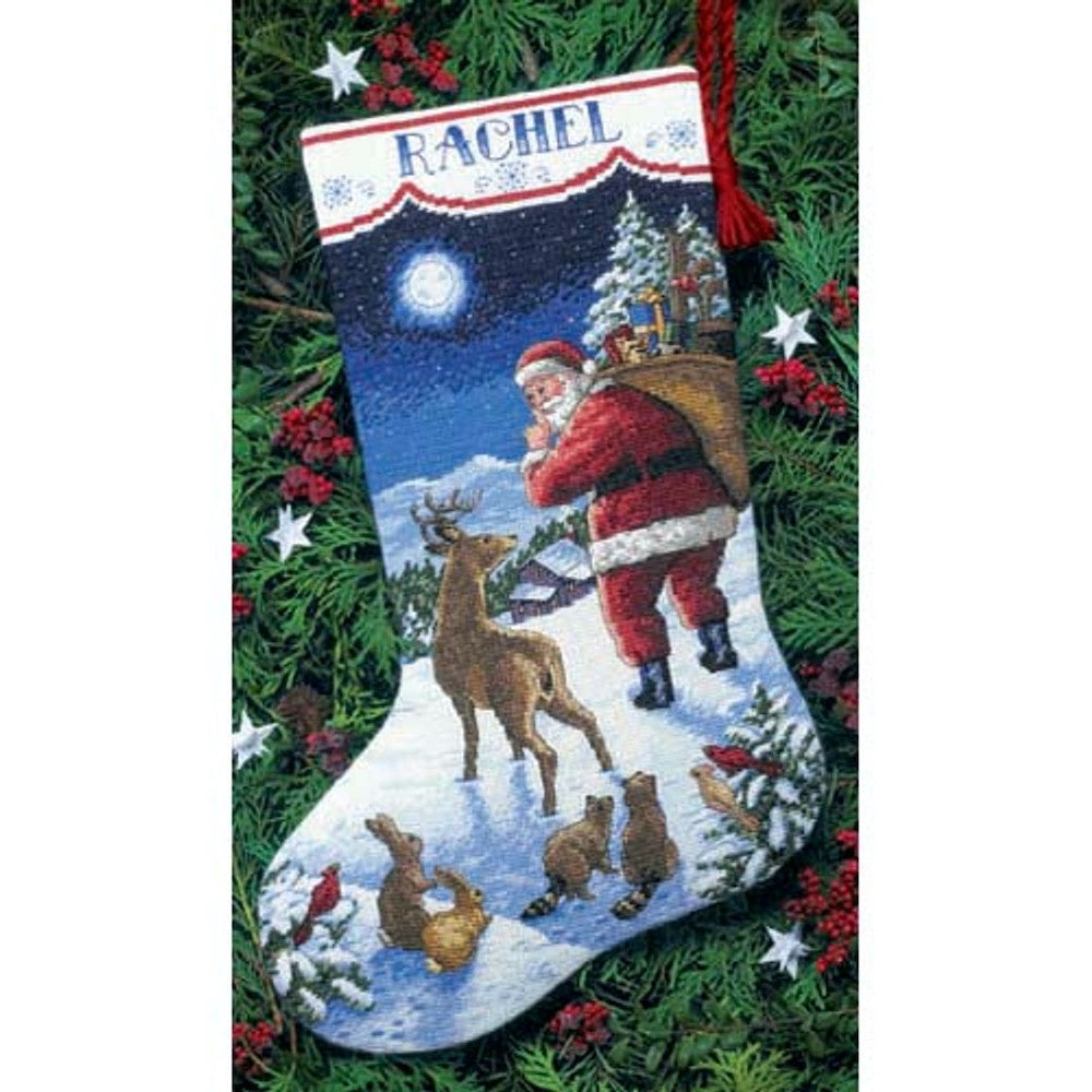 Dimensions Santa's Arrival Stocking