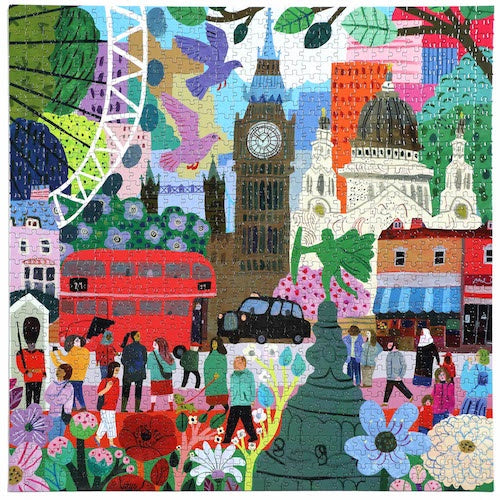 Eeboo London Life 1000 pc Puzzle