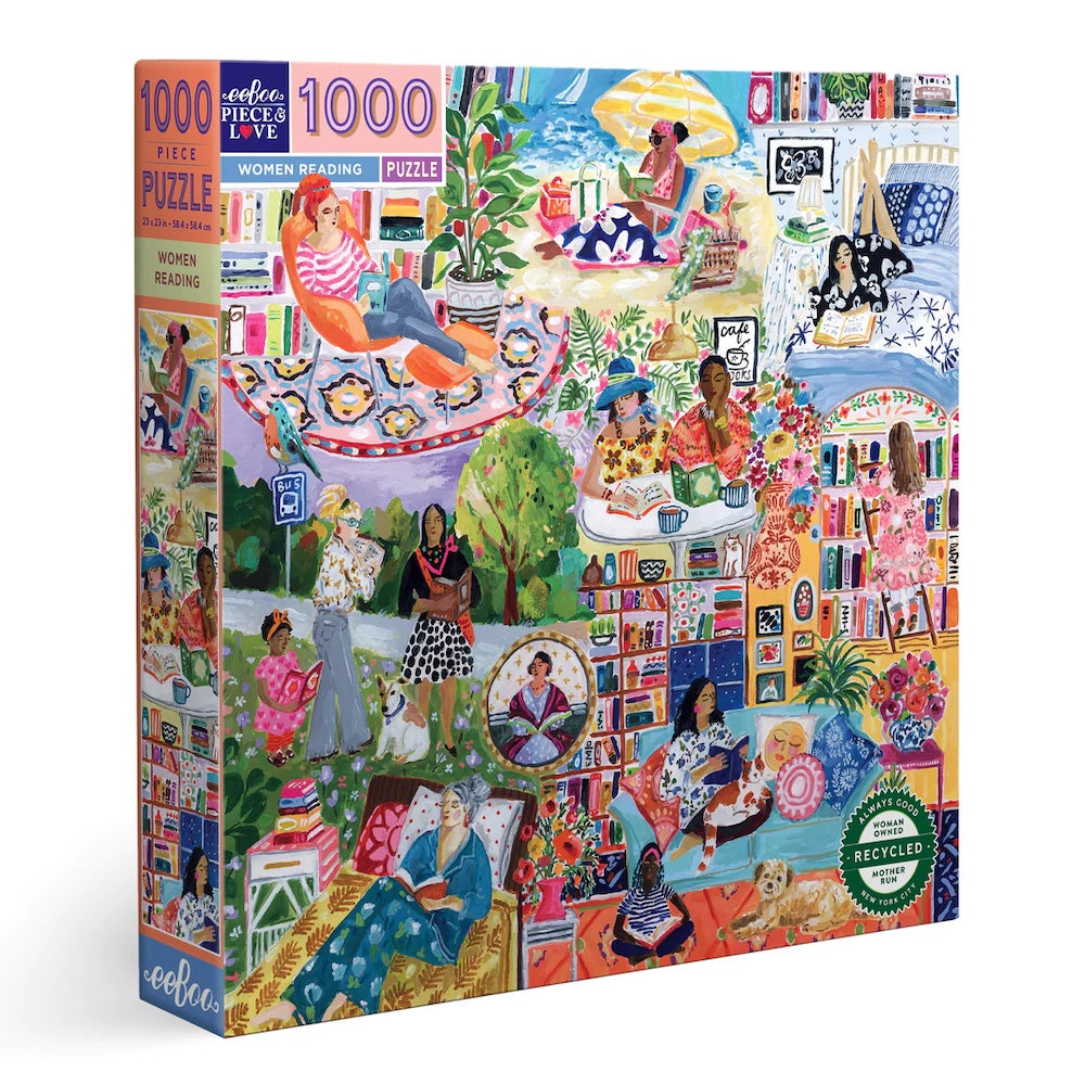 Eeboo Women Reading 1000pc Puzzle