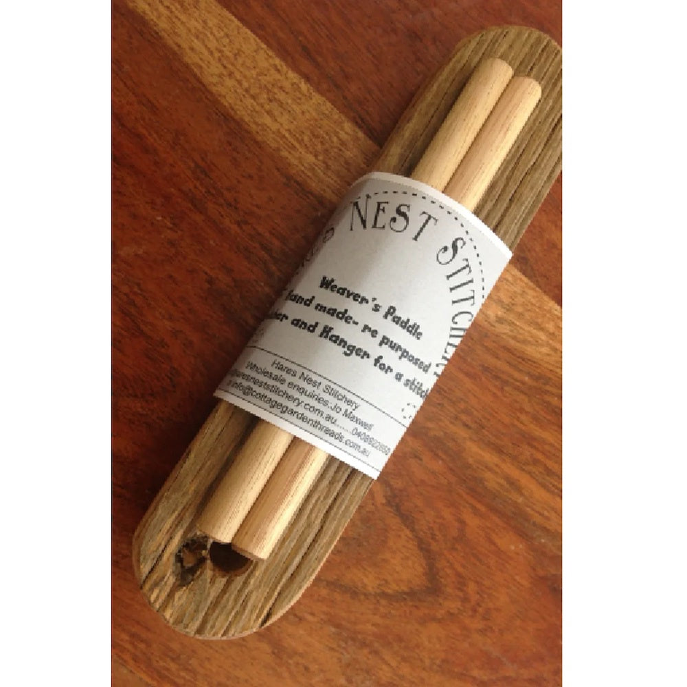 Hare's Nest Weavers Paddle