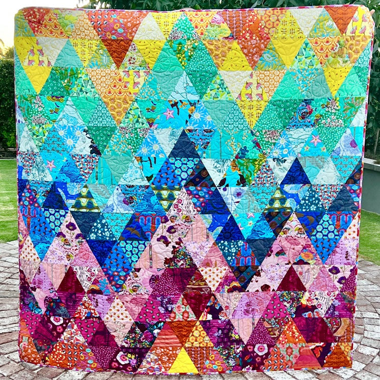 Heatwave Quilt - Scrappy Version