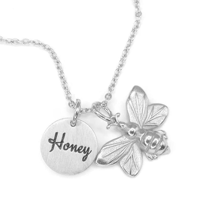 Little Taonga - Honey Bee Necklace Silver