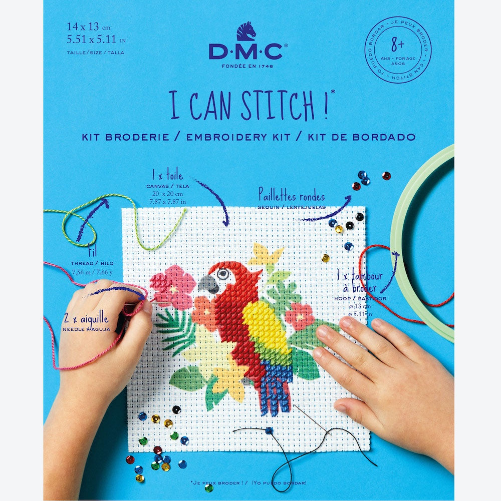 DMC I Can Stitch - Parrot
