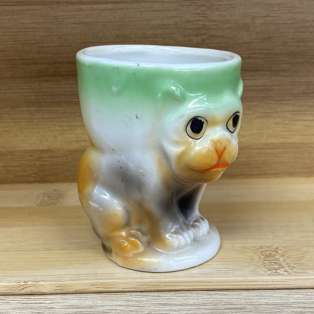 Vintage Kitsch Dog Egg Cup