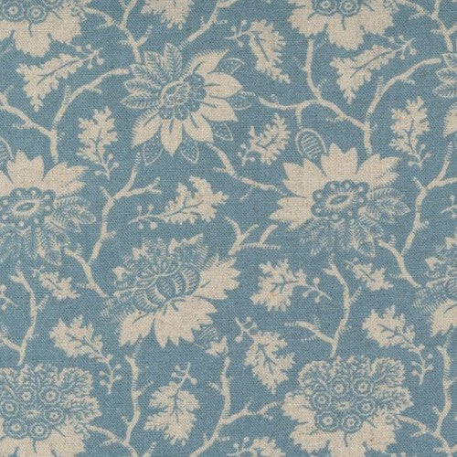 La Vie Boheme Carmen Mochi Linen in French Blue