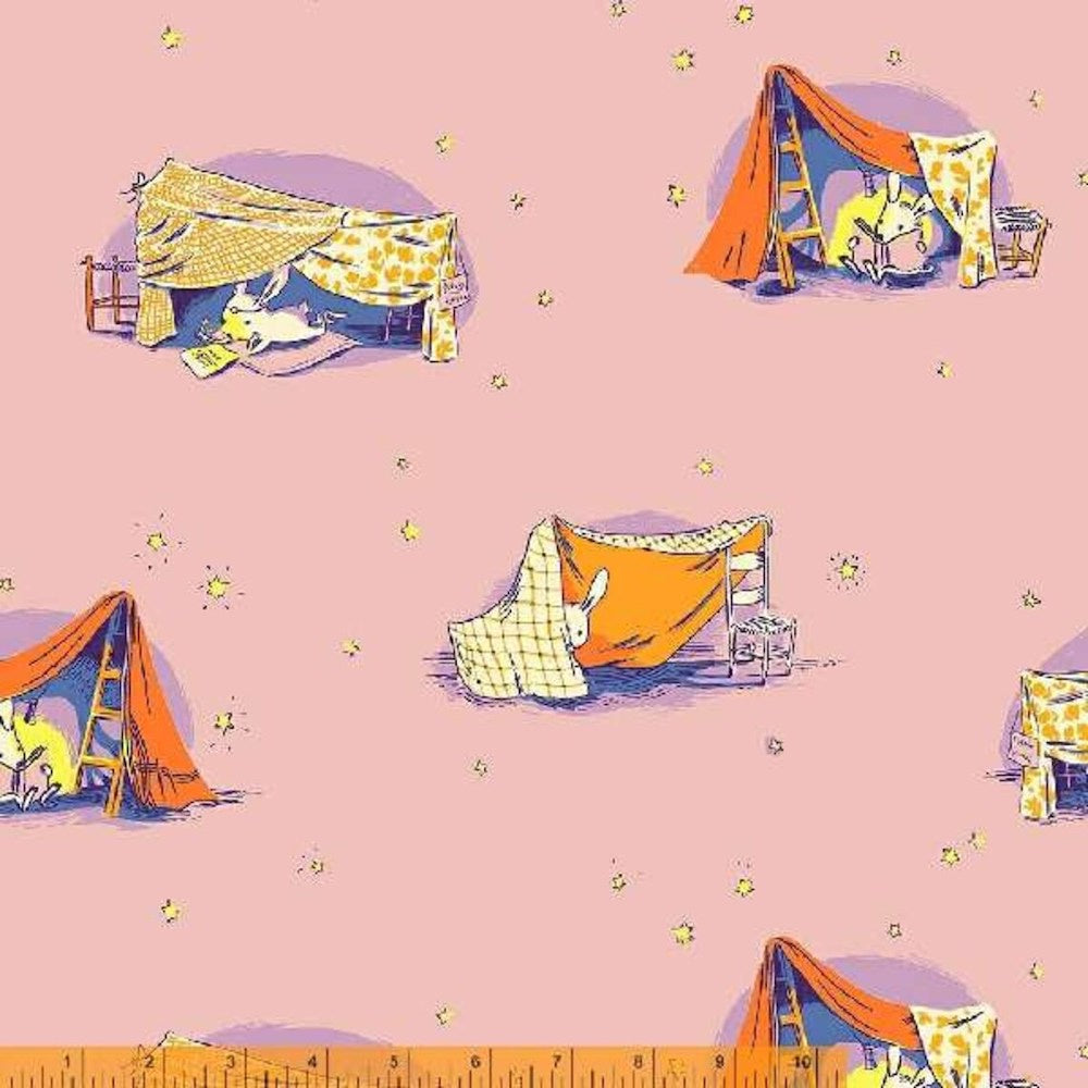 Lucky Rabbit Quilt Tent in Lilac