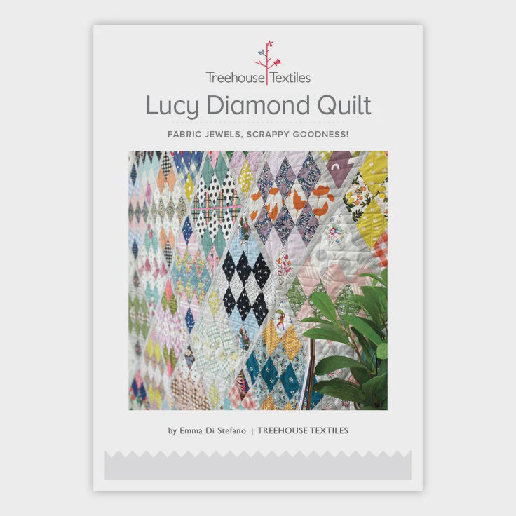 Lucy Diamond Quilt Pattern and Template