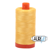 Aurifil Cotton Mako 1135 Pale Yellow 50 wt