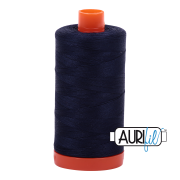 Aurifil Cotton Mako 2785 Very Dark Navy 50 wt