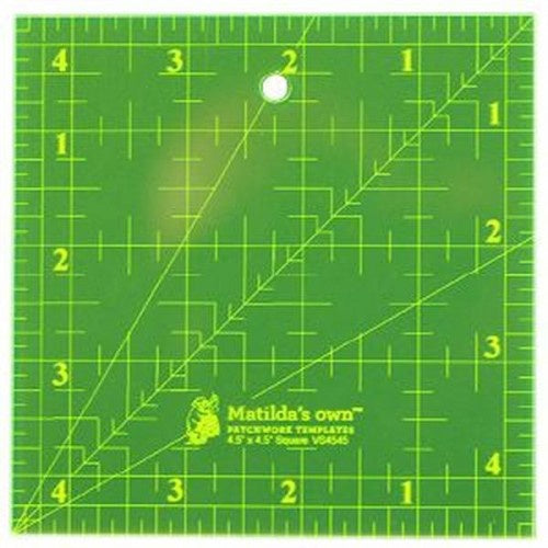 Matilda's Own 5 Inch Square Ruler