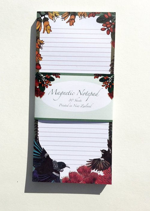 NZ Native Birds Magnetic Note Pad