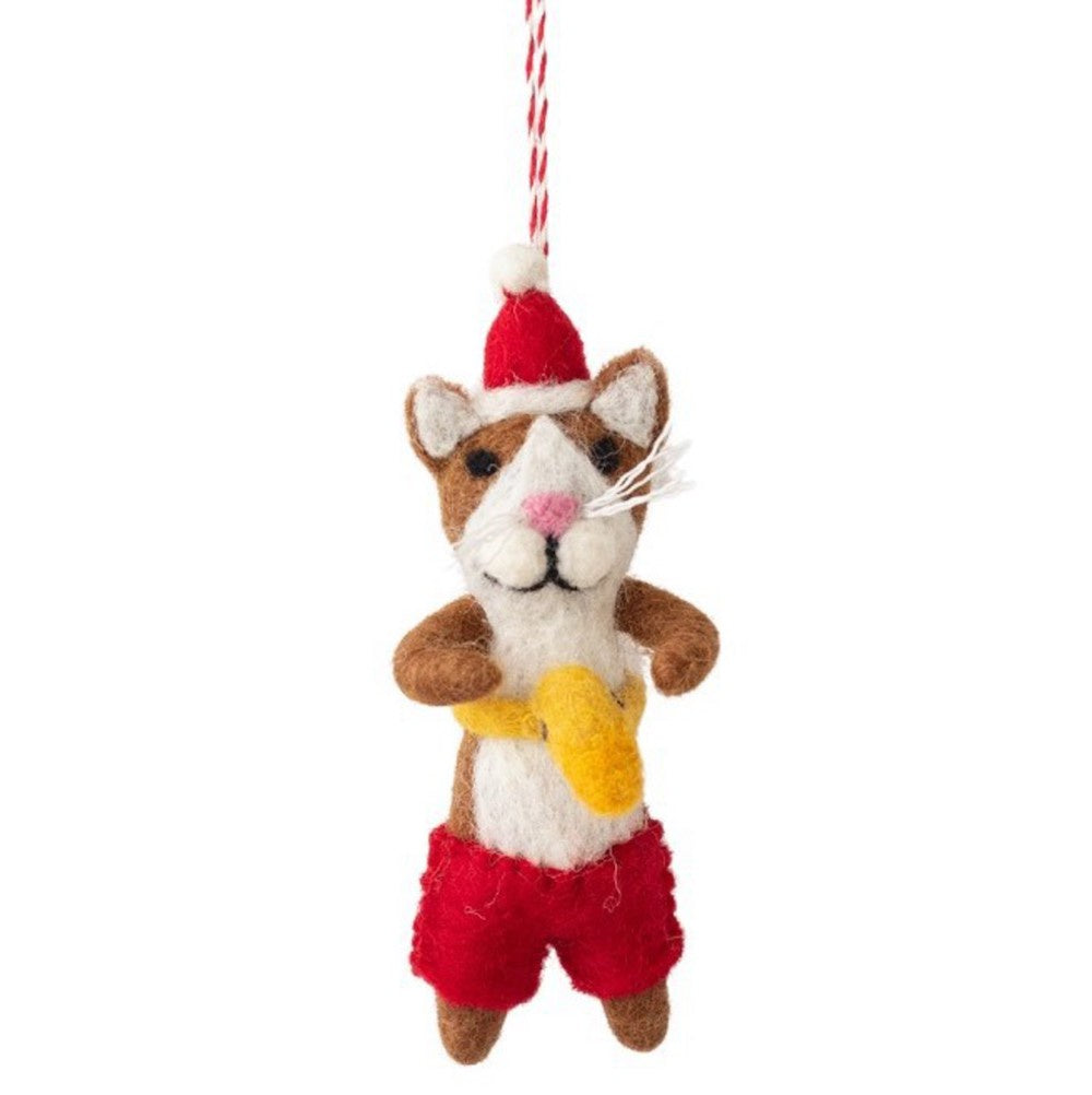 Summer Cat Christmas Decoration