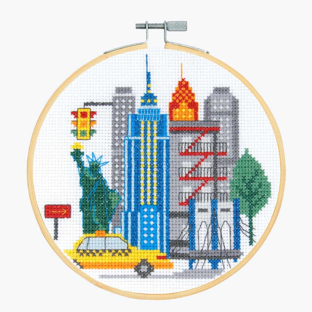 New York Cross Stitch Kit by DMC