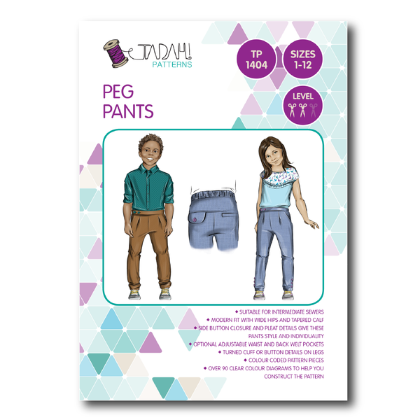 Tadah Patterns - Peg Pants