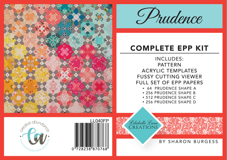 Prudence Quilt Complete EPP Kit