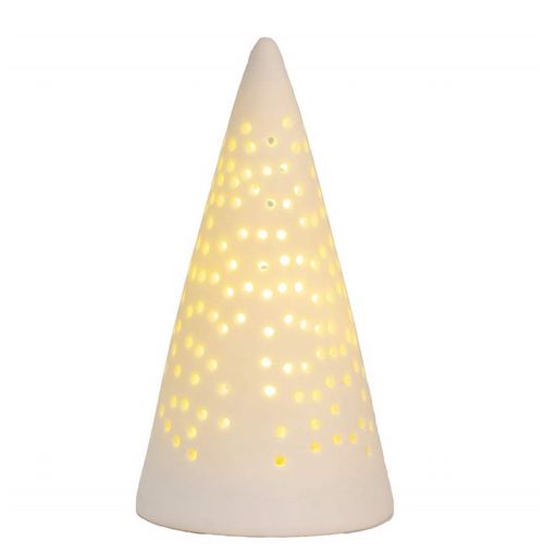 Rader Porcelain LED Conical Tree Rader Porcelain LED Conical Tree