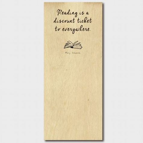 Reading is Timber Bookmark