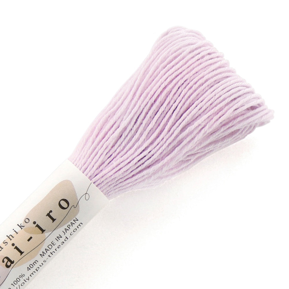 Olympus Sashiko Awai-Iro Thread Pink Sherbet