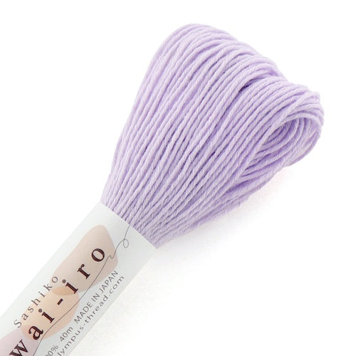 Olympus Sashiko Awai-Iro Thread A5 Lavender
