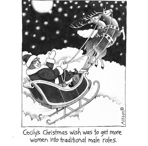 Cecily's Christmas Wish Teatowel