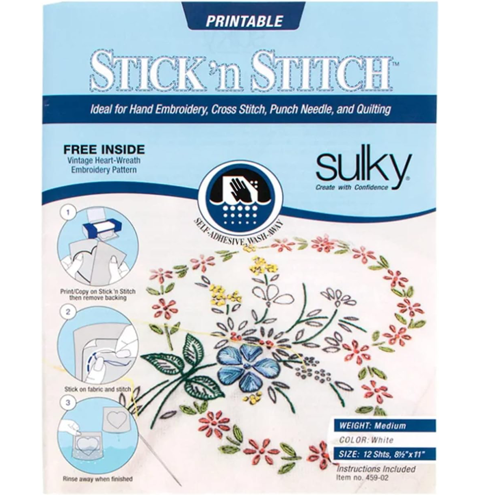 Sulky Stick 'n Stitch Stabliser