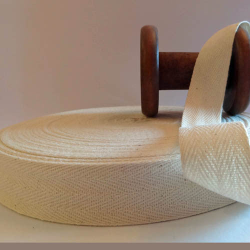 Twill Tape Natural 25mm