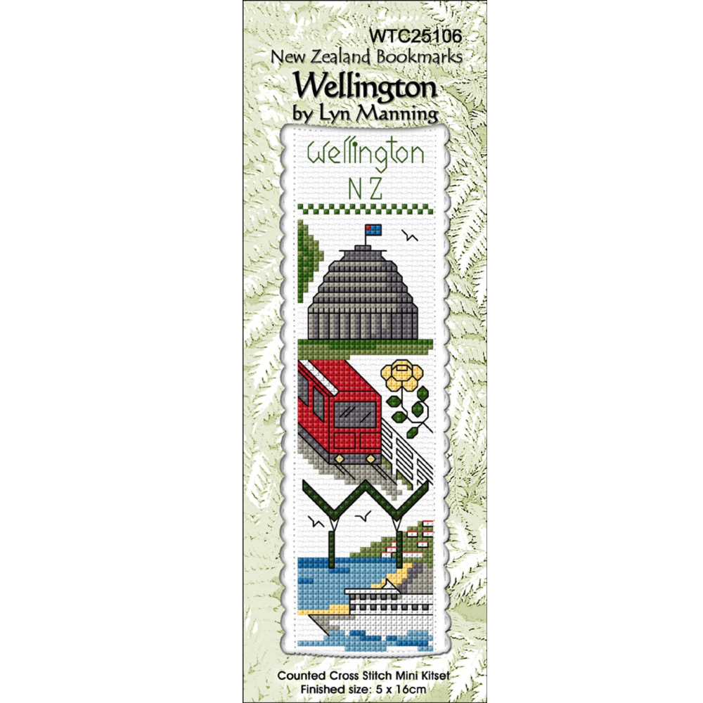 Wellington Bookmark Cross Stitch Kit