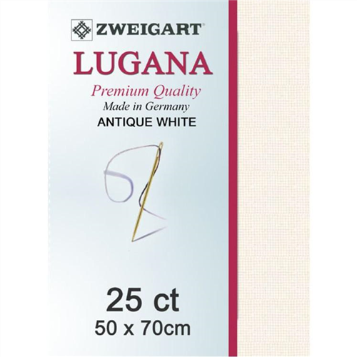 Zweigart Lugana 25ct - Antique White