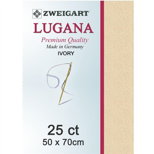 Zweigart Lugana 25ct - Ivory