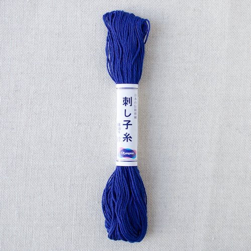 Olympus Sashiko Cotton Thread 18 Royal Blue