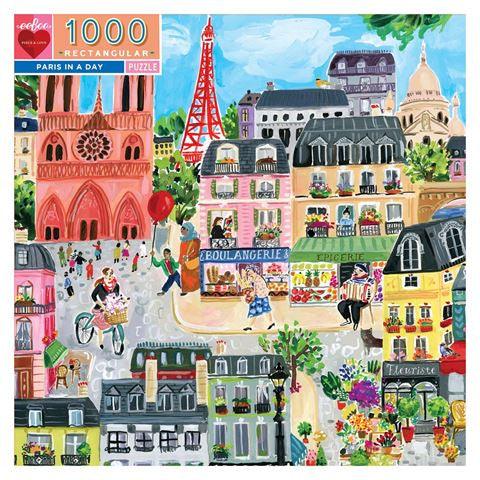 Eeboo Paris in a Day 1000 pc Puzzle