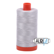 Aurifil Cotton Mako 2615 Aluminium 50wt