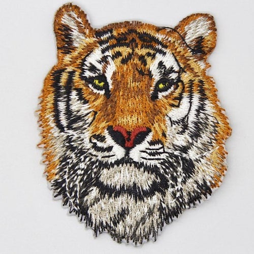 Iron on Tiger Patch - Small