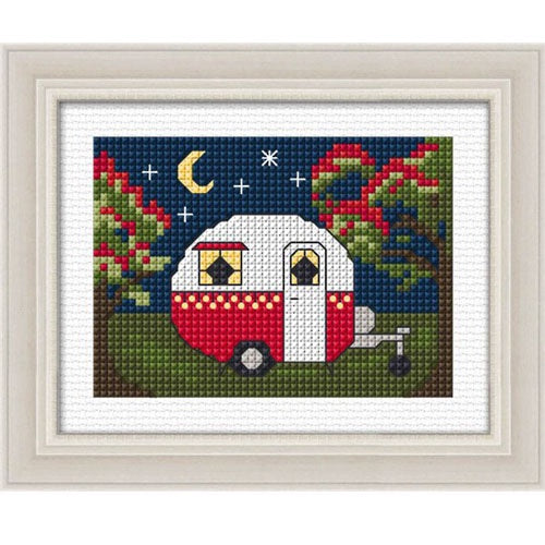 Caravan Christmas Counted Cross Stitch Kit