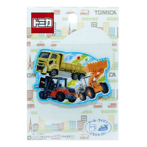 Tomy Iron on Truck and Digger Patch