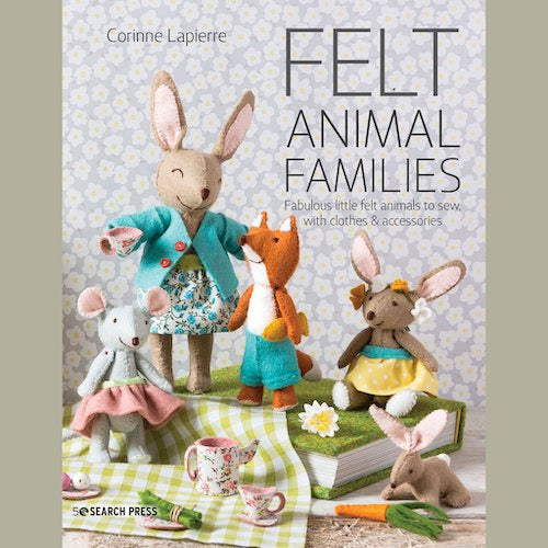 Felt Animal Families by Corrine Lapierre