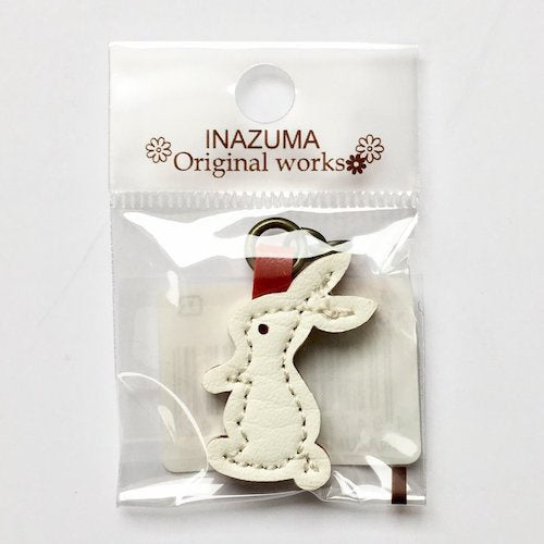 Inazuma Zipper Pull - White Rabbit