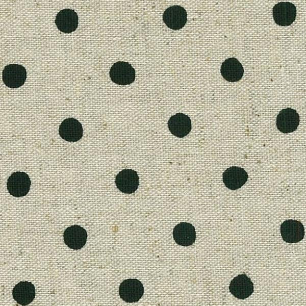 Natural Linen with Black Spot
