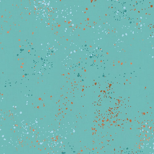 Speckled Metallic - Turquoise