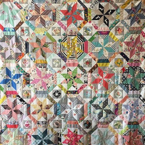 Bella Ruby Quilt Pattern and Templates