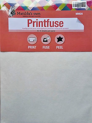 Print Fuse 5 Sheet Pack By Matilda's Own