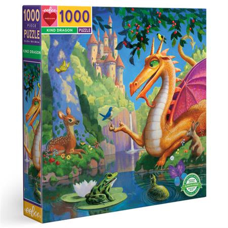 Eeboo Kind Dragon 1000pc Puzzle