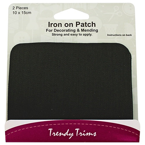 Iron-on Patches Black