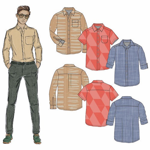 Tadah Patterns - Men's Troop Shirt