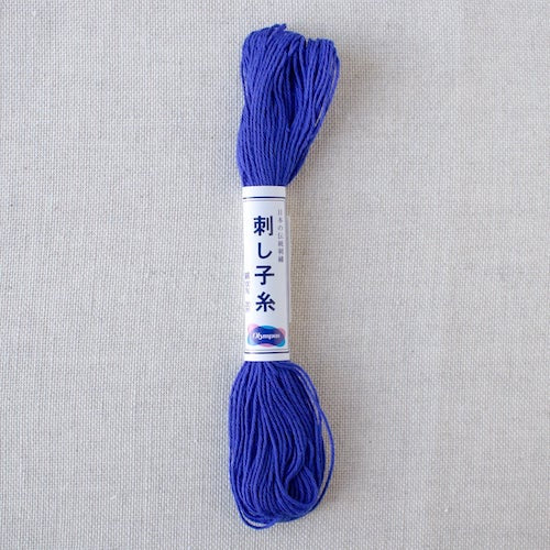 Olympus Sashiko Cotton Thread 23 Ultramarine Blue