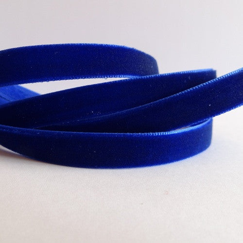 Velvet Ribbon Royal Blue