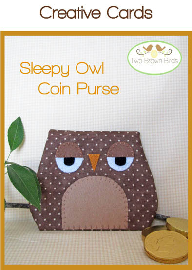 Sleepy Owl Coin Purse